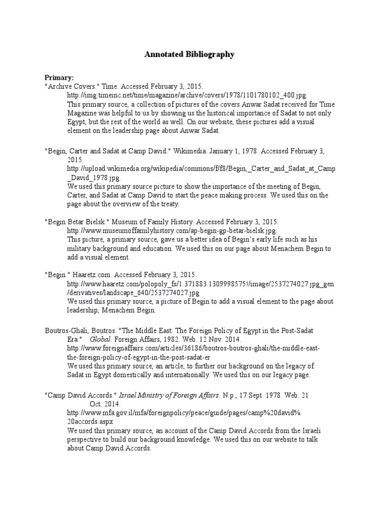 Annotated bibliography example mla image