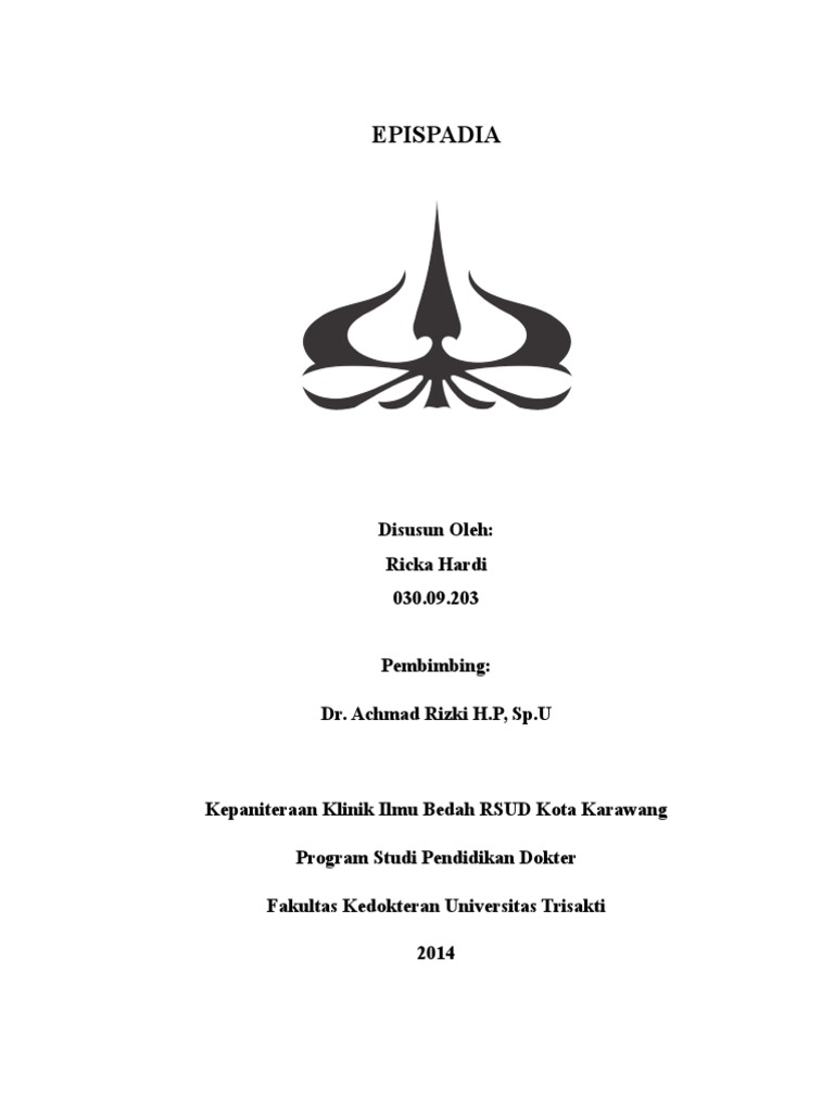 Panduan Lengkap tentang Epispadia | PDF