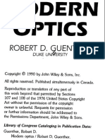 R.D.guenther Modern Optics