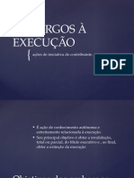 Embargos À Execução