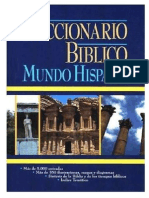 DiccionDiccionario Bíblico Mundo Hispanoario Bíblico Mundo Hispano