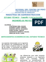 Estudio Tecnico