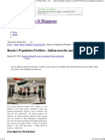 Russia’s Population Problem – Indian Men the Answer_ _ Quick Take - As It Happens