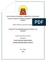 Conflictos Ambientales en Perú y El Mundo