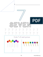 Seven: Circle 7 of Each Picture
