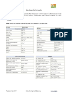 Shortcut Keys English 8