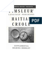 Haitian Creole - Reading Booklet