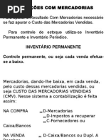 Ficha de Estoque Inventario e Lançamento