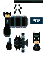 Batman MiniPapercraft by Gus Santome