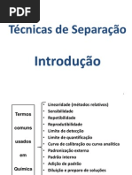 01 Introdução Separações 2014