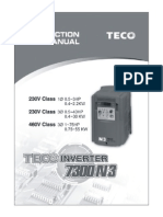 TECO N3 Instruction Manual