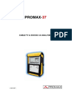 PROMAX 3750years Manual