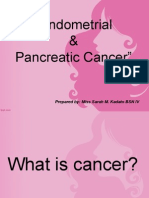 Endometrial Cancer & Pancreatic Cancer - 14