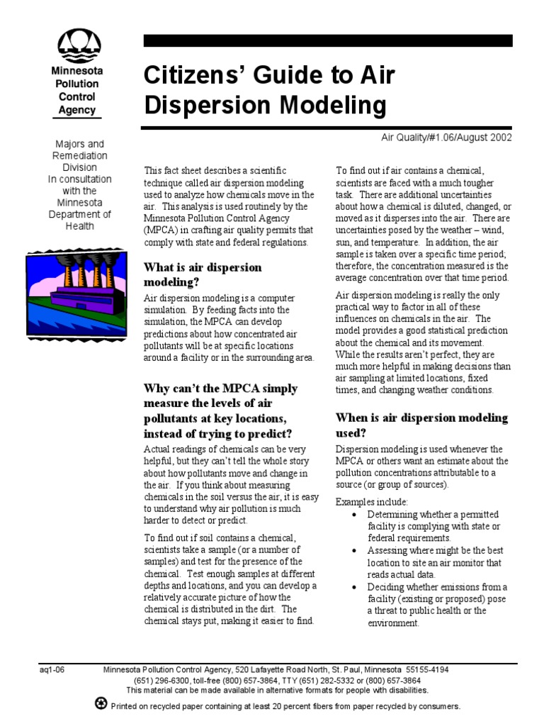 Air Modeling Guide for Citizens | PDF | Air Pollution | Pollution