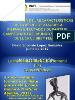 López - Características Tácticas Ataques a Piernas - Junio 2012