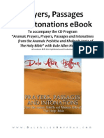 Aramaic Prayers, Passages, and Intonations