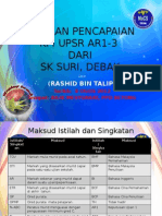 Format Bentang KPI UPSR AR3 SR