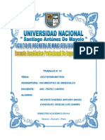 Trabajo Yacimientos Geotermometria. N