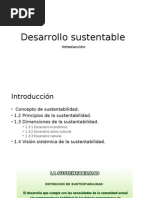 Desarrollo sustentable