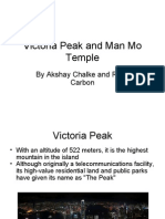Victoria Peak and Man Mo Temple