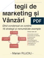 Strategii de Marketing Si Vanzari E Book
