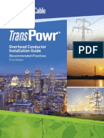 Overhead Conductor Installation Guide: Recommended Practices