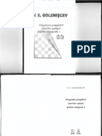Goleniscev - Programa Pregatirii Tinerilor Sahisti Categ 1 PDF