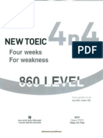 4n4 New Toeic 860 Level