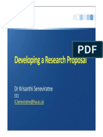Research Proposal Development