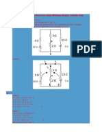 Contoh Soal Tegangan Thevenin Yang Dihitung Dengan Metode Loop