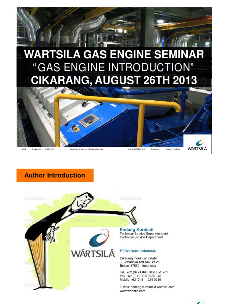 Gas Engine Seminar Download Free Pdf Combustion Engines