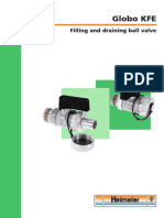 Filling and Draining Ball Valve