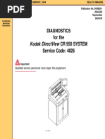 Download Diagnostics for Kodak DirectView CR 950 System 26AUG04 by Ismael Daz de Gracia SN254663372 doc pdf