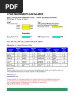 CFM Calculator