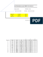 9. Pipe Schedule Data