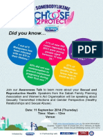 Choose2Protect Posters - 10 Sept 2014