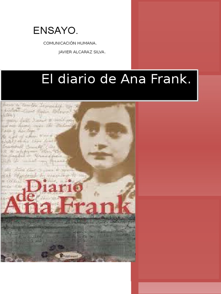 El diario de Ana Frank. Ensayo