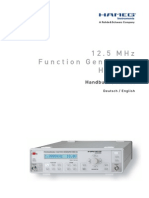 Hameg Function Generator