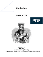 Confucius - Analecte