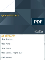 QA Processes - Foundation