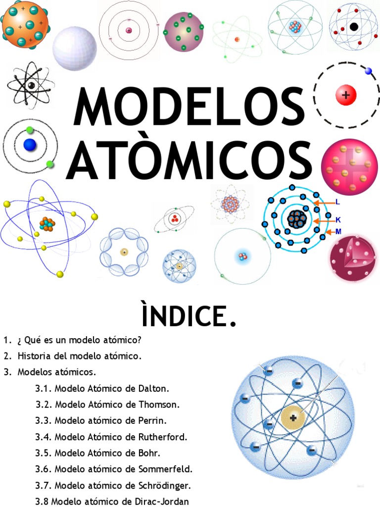 Modelos Atomicos | PDF | Átomos | Núcleo atómico