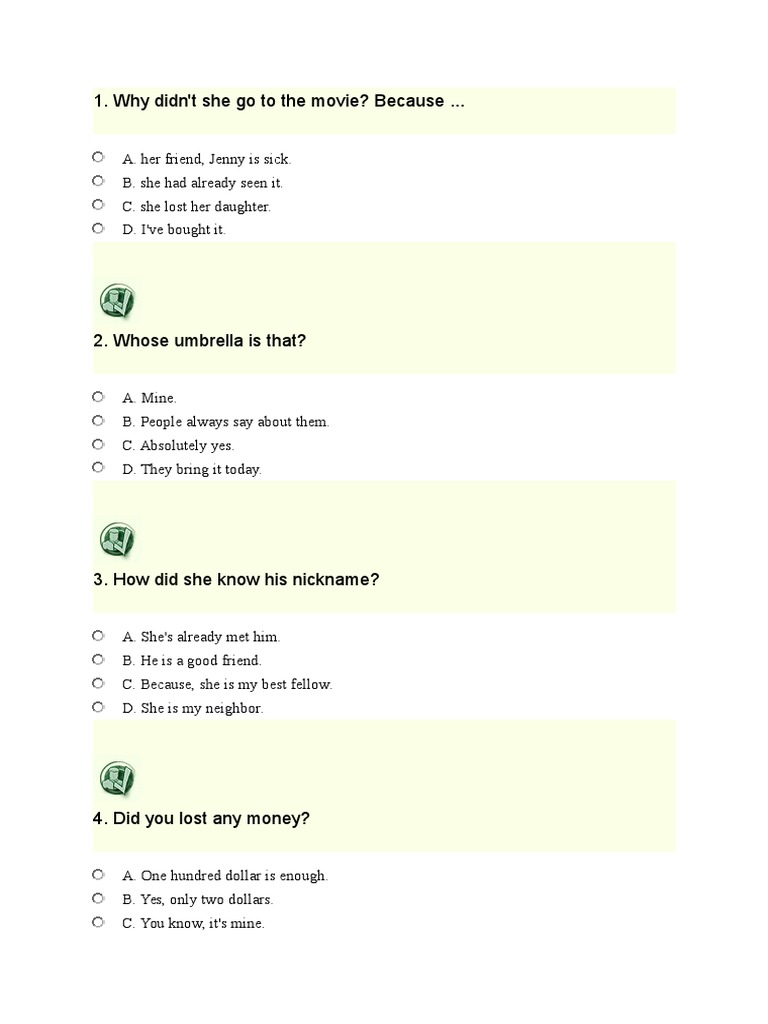 Bing Reading Comprehension Exercises | PDF