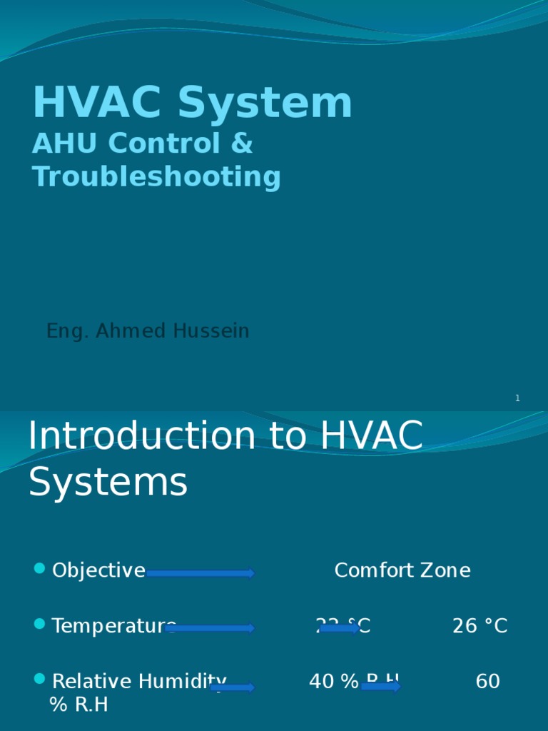 HVAC System: AHU Control & Troubleshooting | PDF | Technology & Engineering