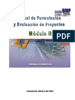 Manual de Formulación y Evaluación de Proyectos