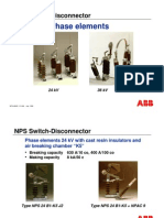 NPS Switch-Disconnector Phase Elements 24-52kV