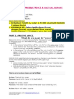 Download Materi Bahasa Inggris 2 Passive Voice  Factual Report Text Tugas 456  Uh2 by aldiansyah SN254686973 doc pdf