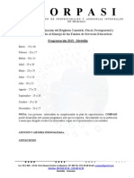 Programacion Seminarios Fse - 2015