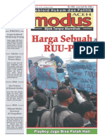 Modus Aceh Harga Sebuah Ruu Pa