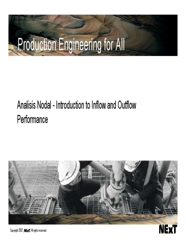 1 - Nodal Analysis | PDF | Oil Well | Petroleum Reservoir