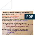 Sleep Positions